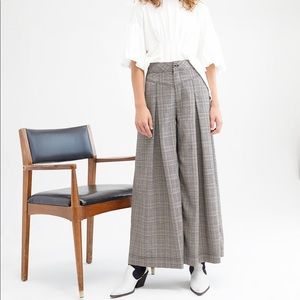 Free People Wide Leg Tailored Pants
